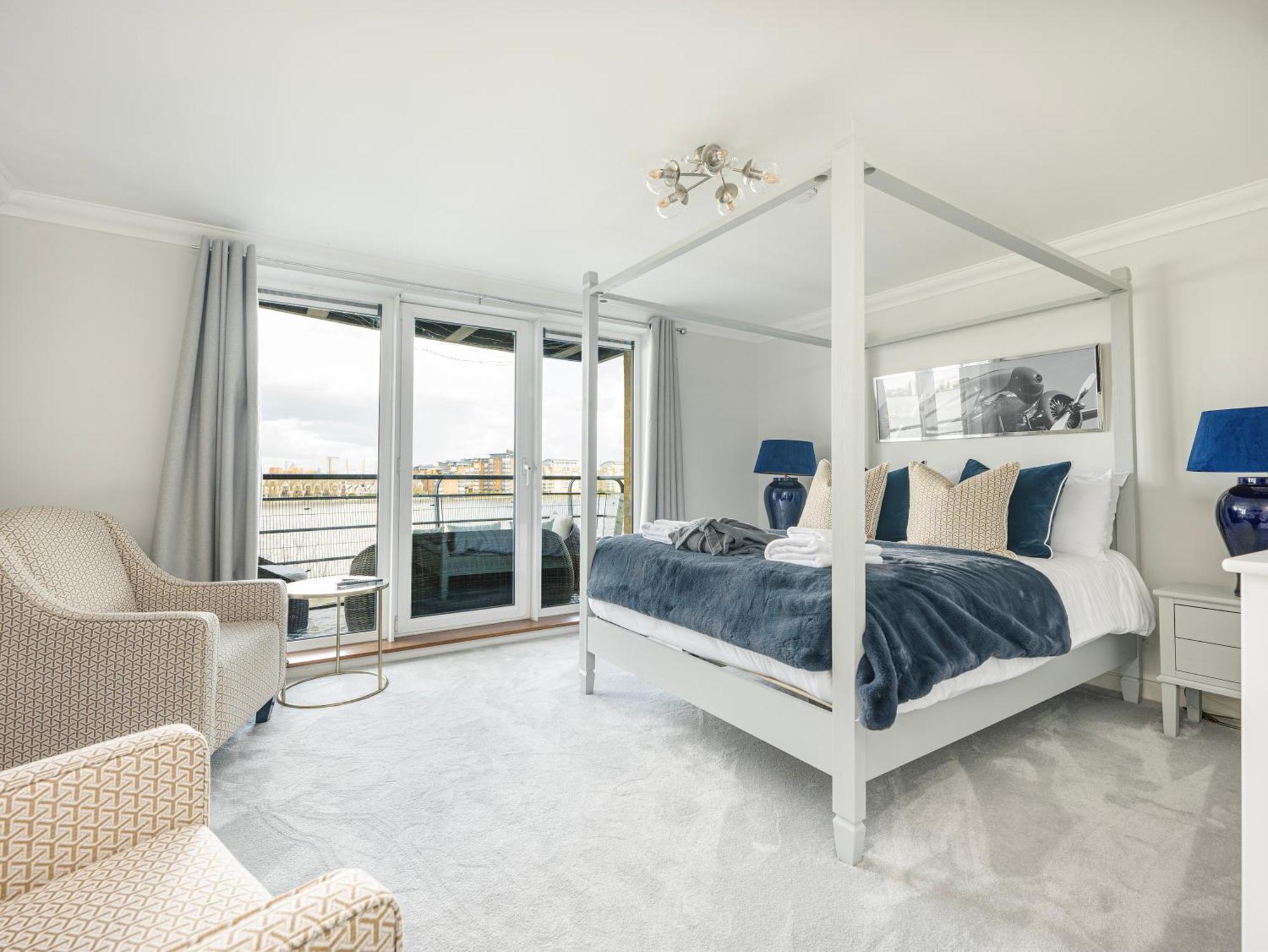 The View Greenwich - Luxury River Thames Apartment 런던 외부 사진